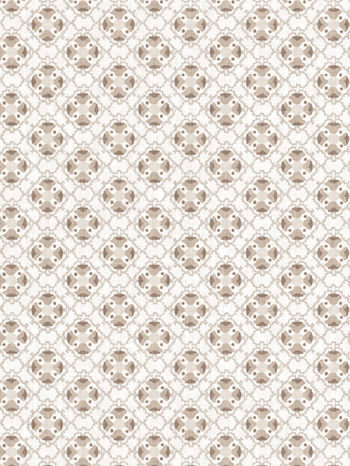'Medallion All Over' Wallpaper by Nathan Turner - Neutral