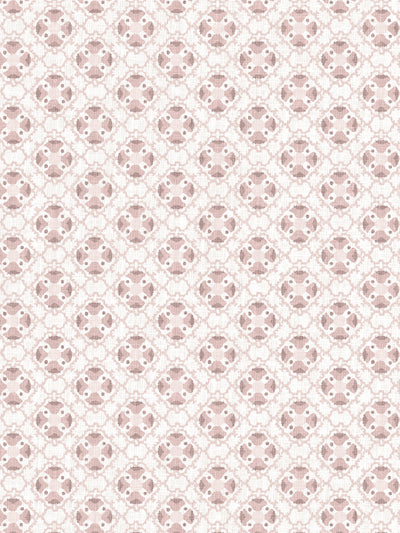 'Medallion All Over' Wallpaper by Nathan Turner - Pink