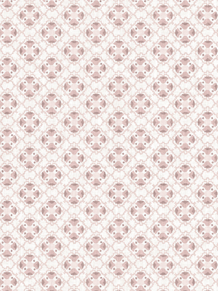 'Medallion All Over' Wallpaper by Nathan Turner - Pink