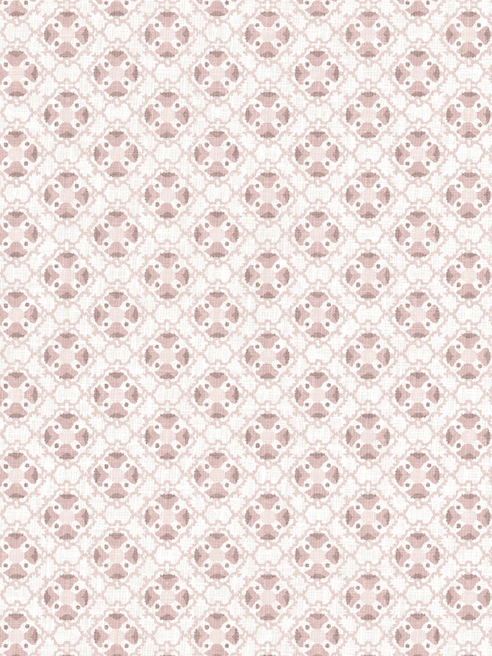 'Medallion All Over' Wallpaper by Nathan Turner - Pink