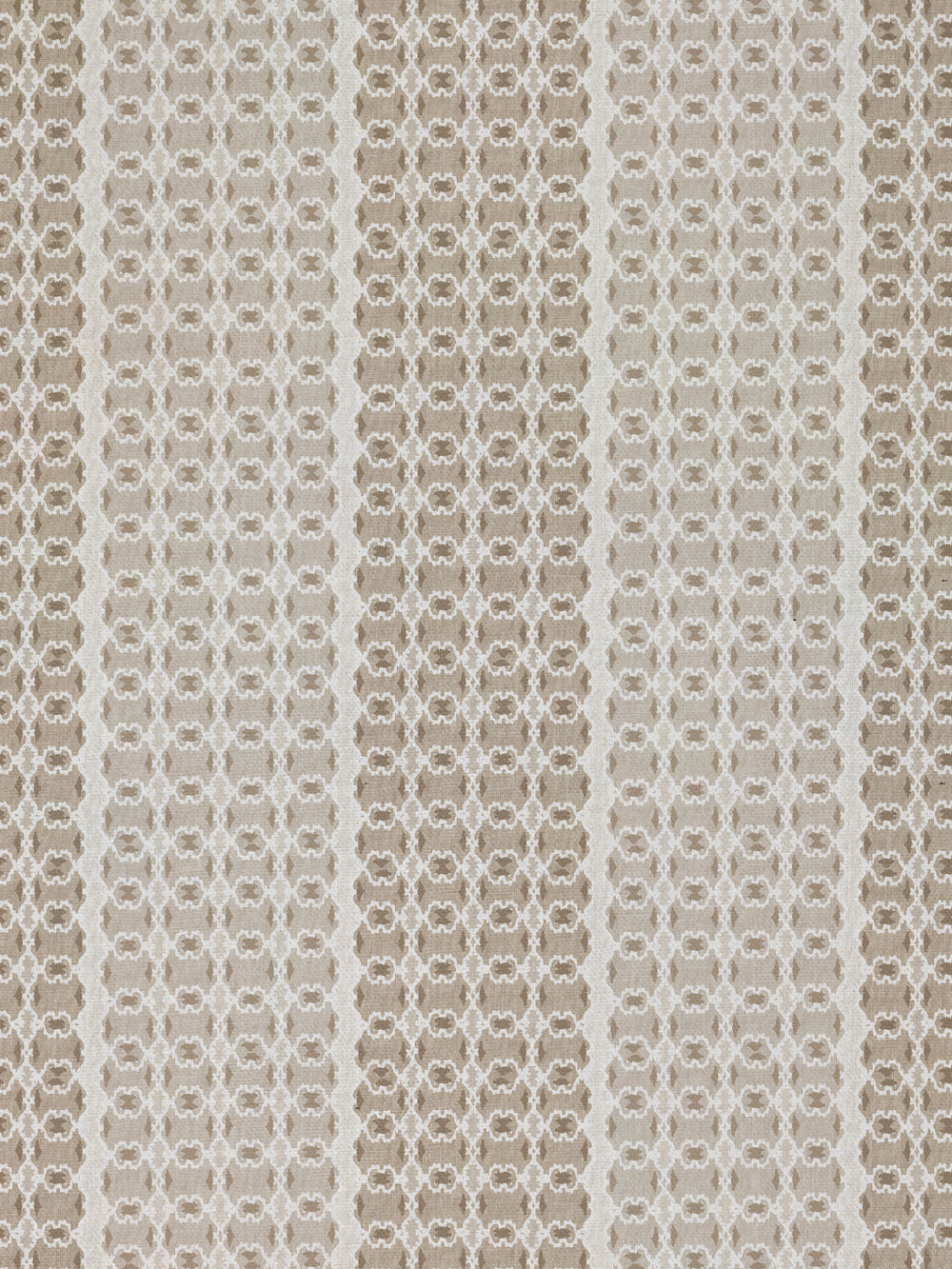 medallion stripe linen fabric by nathan turner neutral