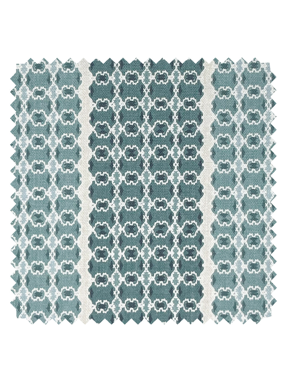 medallion stripe linen fabric by nathan turner sage