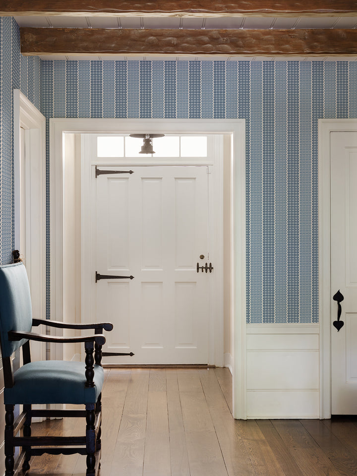 medallion-stripe-wallpaper-by-nathan-turner-blues