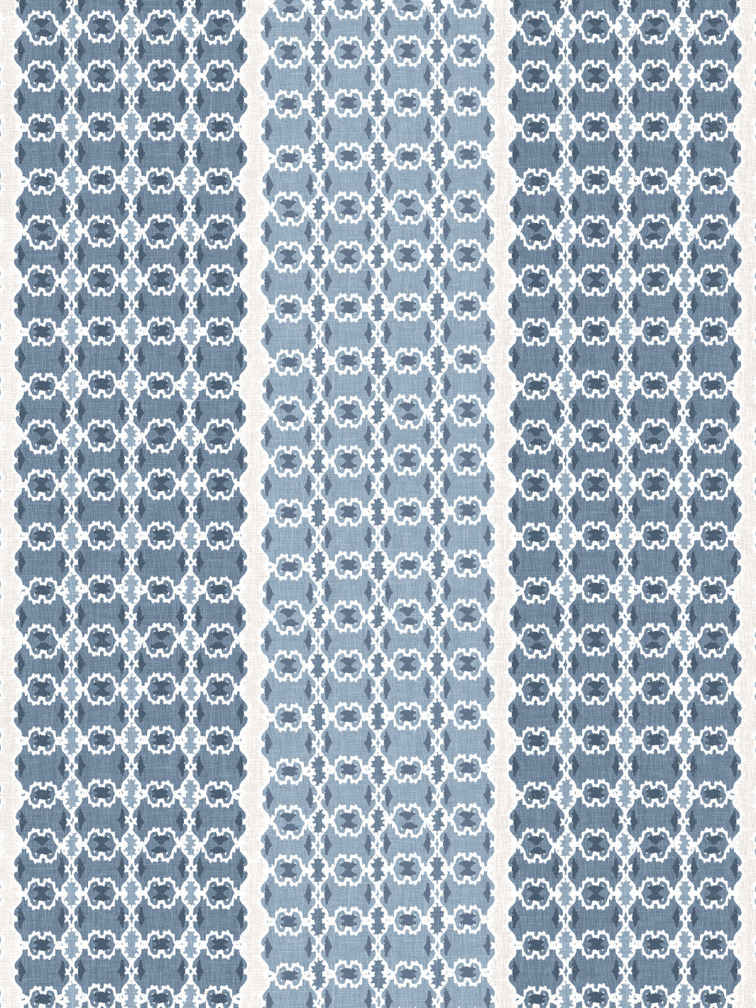 medallion stripe wallpaper by nathan turner blues