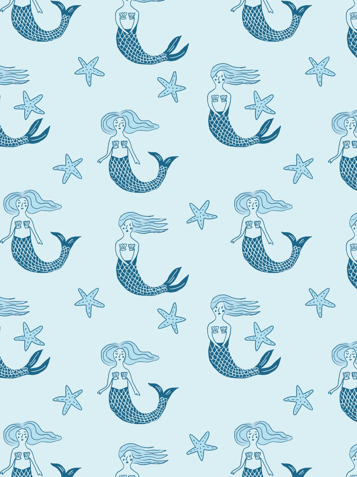 mermaid-wallpaper-by-tea-collection-blues