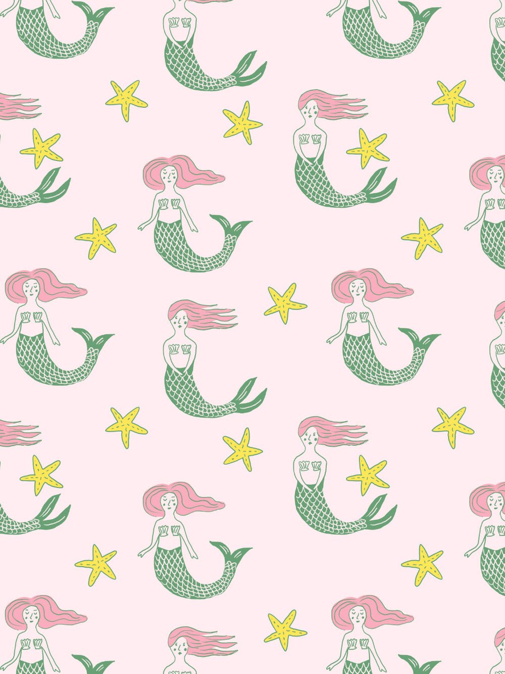 mermaid-wallpaper-by-tea-collection-pale-pink