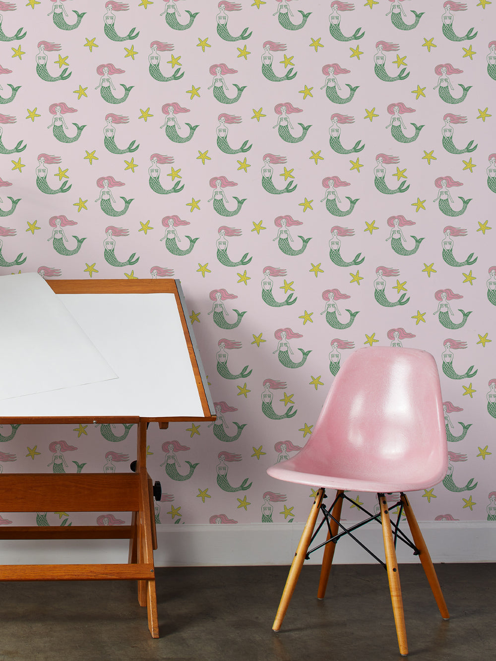 mermaid-wallpaper-by-tea-collection-pale-pink
