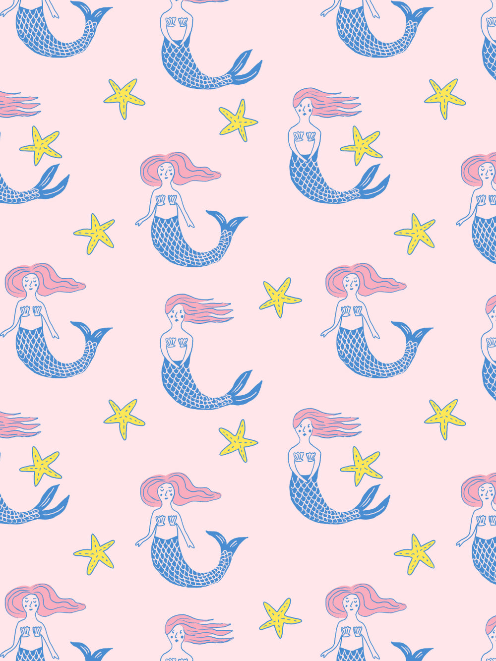 mermaid-wallpaper-by-tea-collection-piggy-bank