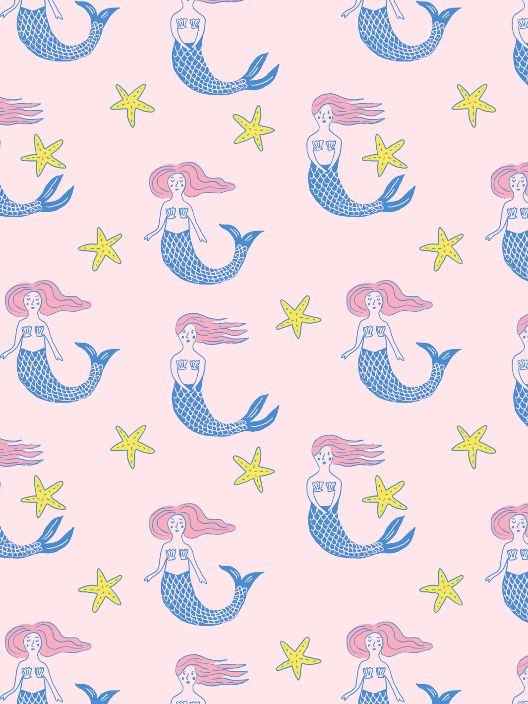 mermaid-wallpaper-by-tea-collection-piggy-bank