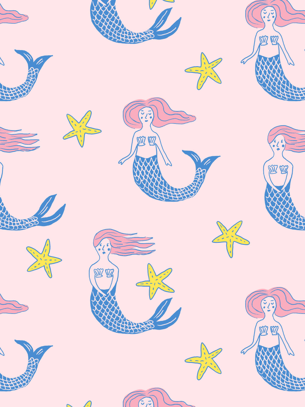 mermaid-wallpaper-by-tea-collection-piggy-bank