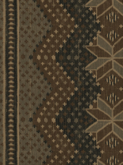 northstar blanket kraft wallpaper by nathan turner blue brown