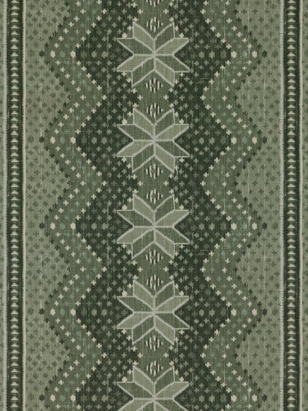 northstar blanket linen fabric by nathan turner green