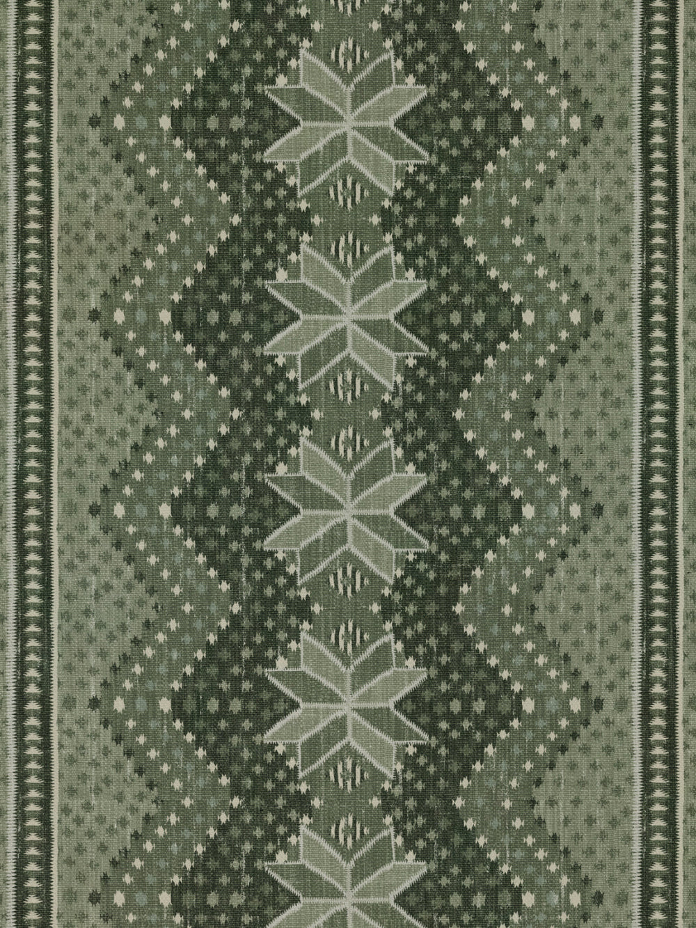 northstar blanket linen fabric by nathan turner green