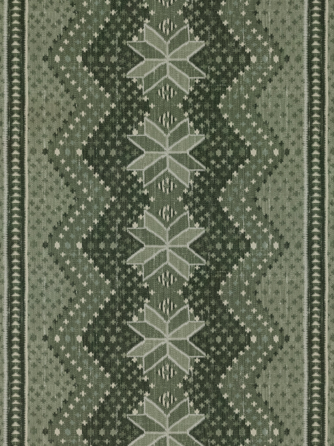 northstar blanket linen fabric by nathan turner green