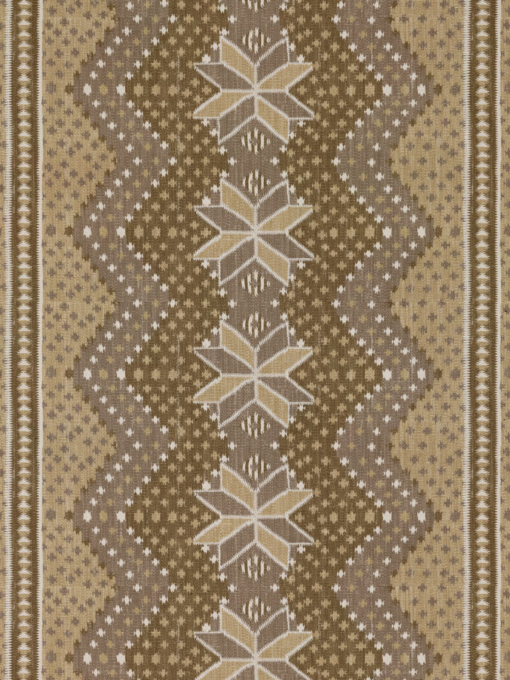 northstar blanket linen fabric by nathan turner mustard