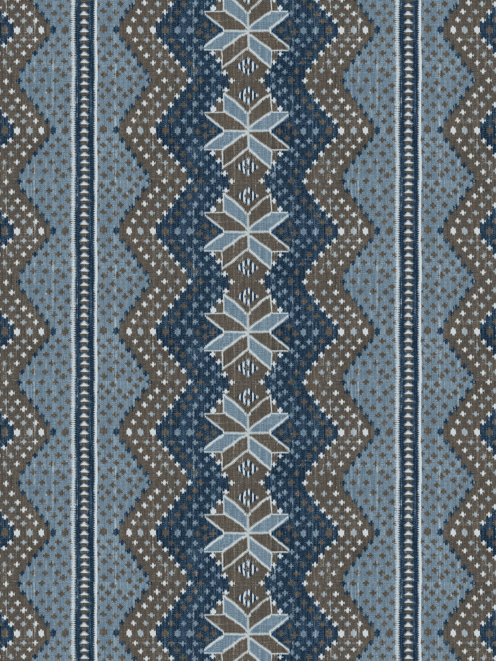 northstar-blanket-wallpaper-by-nathan-turner-blue-brown