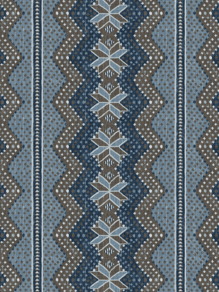 northstar-blanket-wallpaper-by-nathan-turner-blue-brown