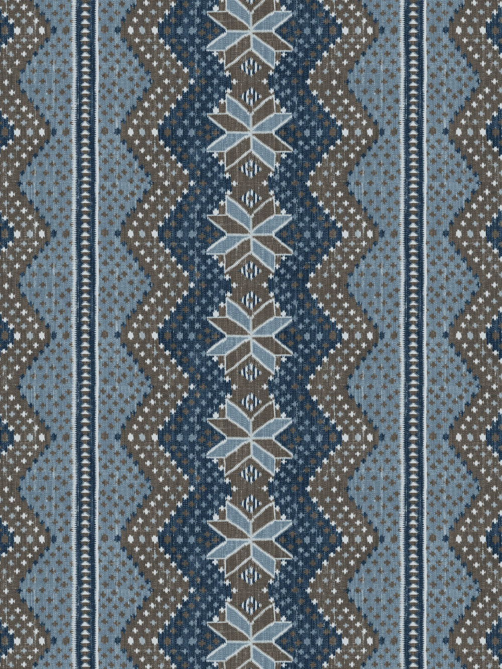 northstar-blanket-wallpaper-by-nathan-turner-blue-brown
