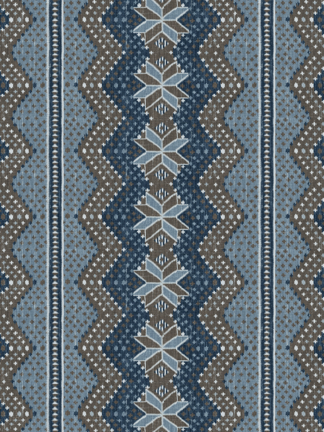 northstar-blanket-wallpaper-by-nathan-turner-blue-brown