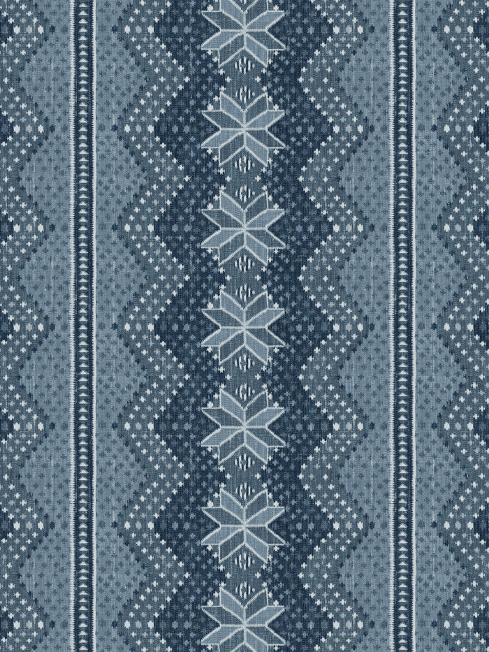 'Northstar Blanket' Wallpaper by Nathan Turner - Blue