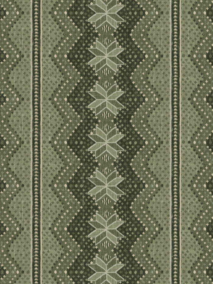 'Northstar Blanket' Wallpaper by Nathan Turner - Green