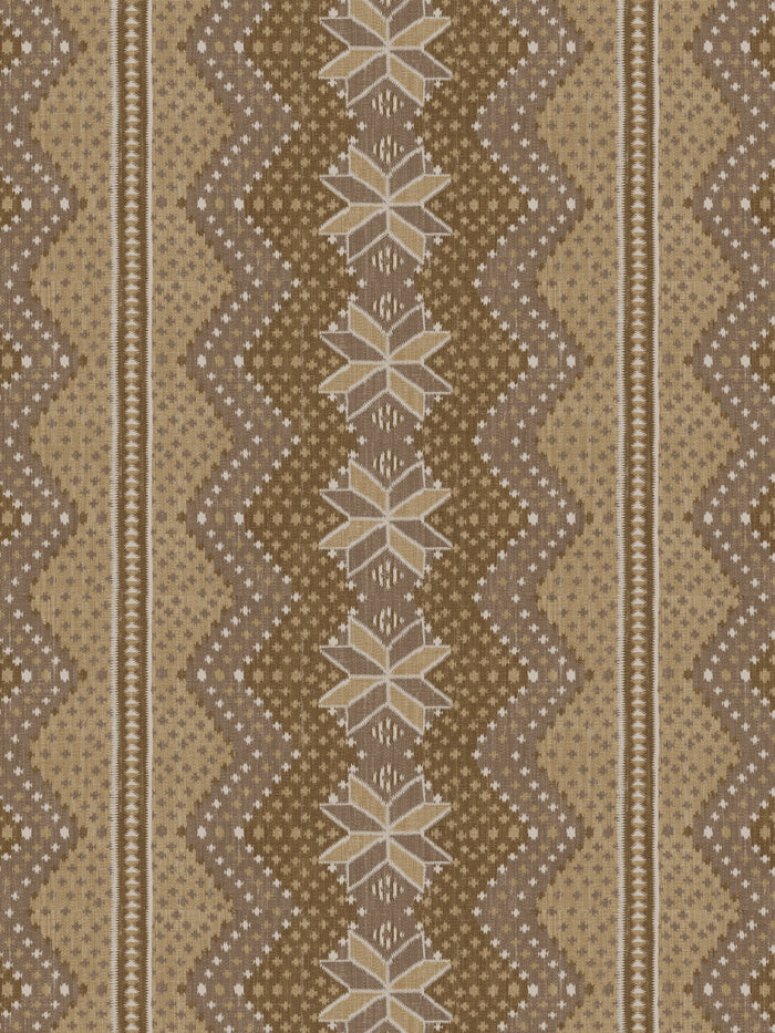'Northstar Blanket' Wallpaper by Nathan Turner - Mustard