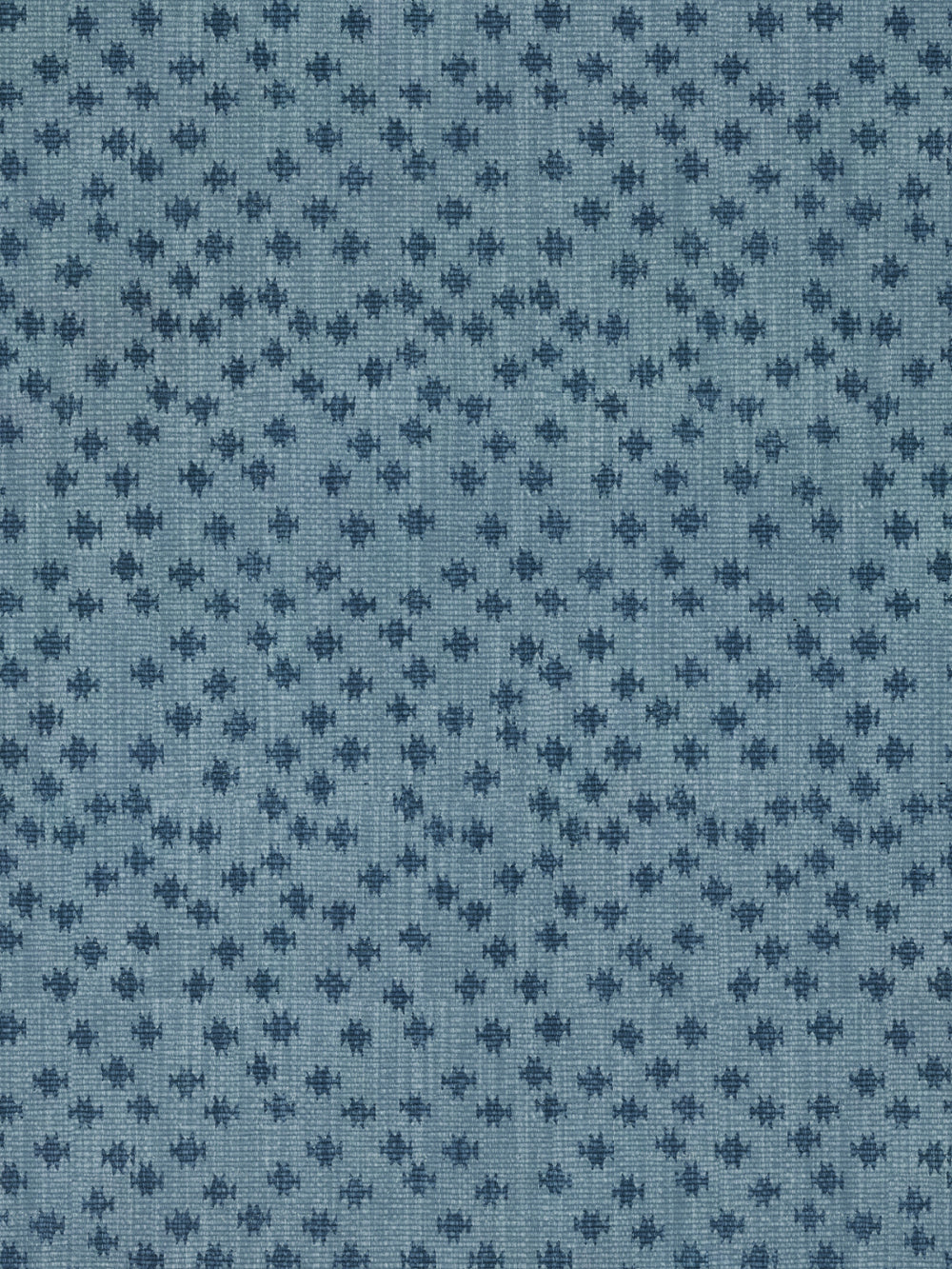 northstar star linen fabric by nathan turner blue