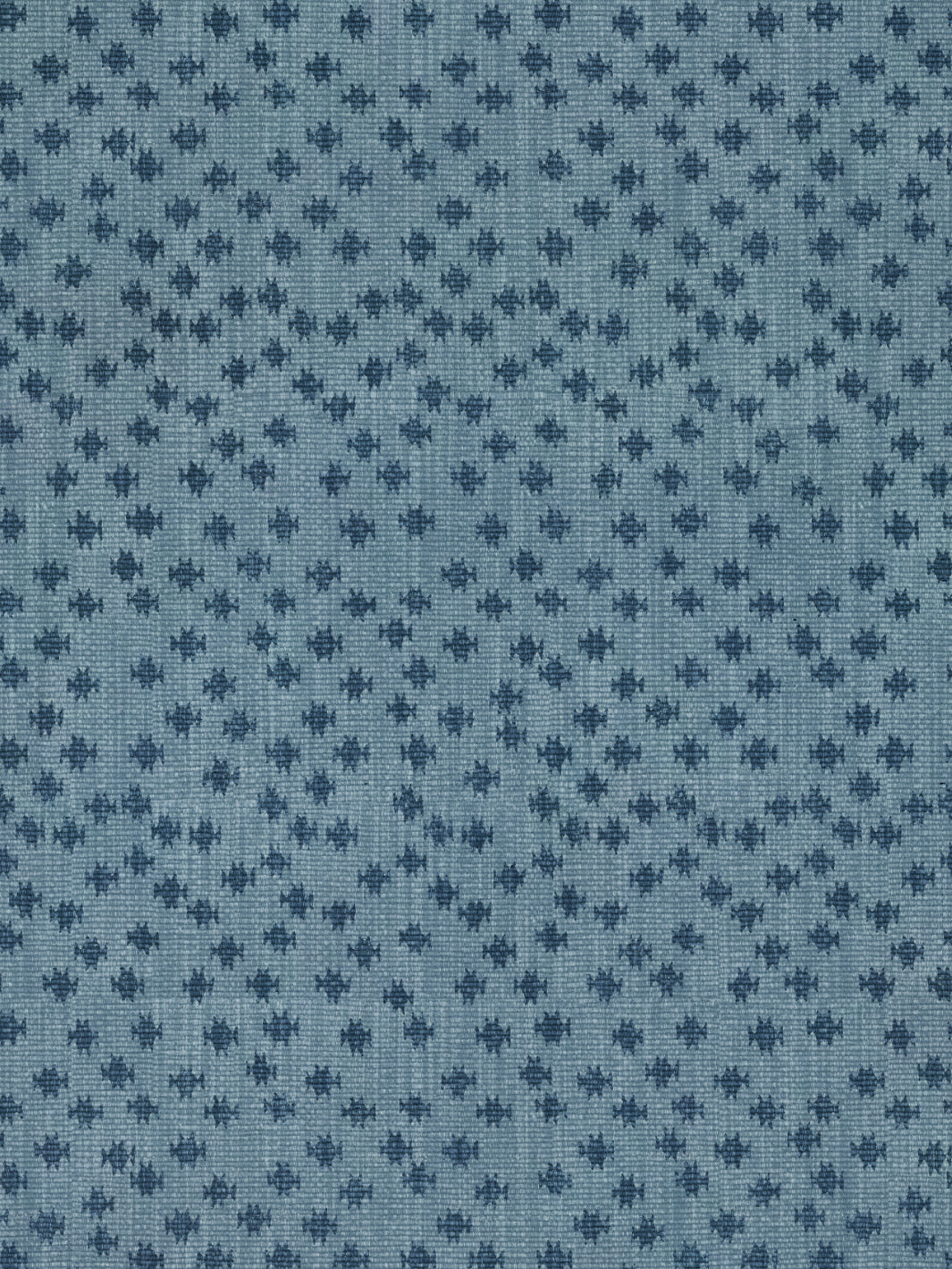northstar star linen fabric by nathan turner blue