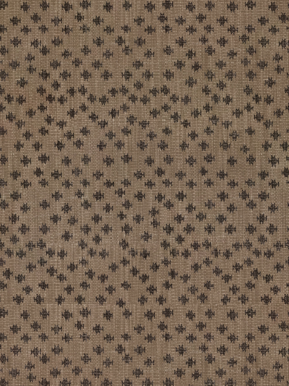 northstar star linen fabric by nathan turner brown