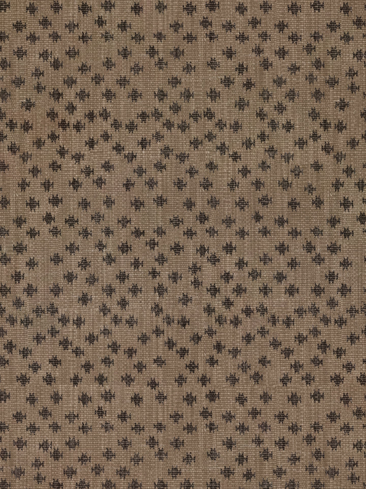 northstar star linen fabric by nathan turner brown