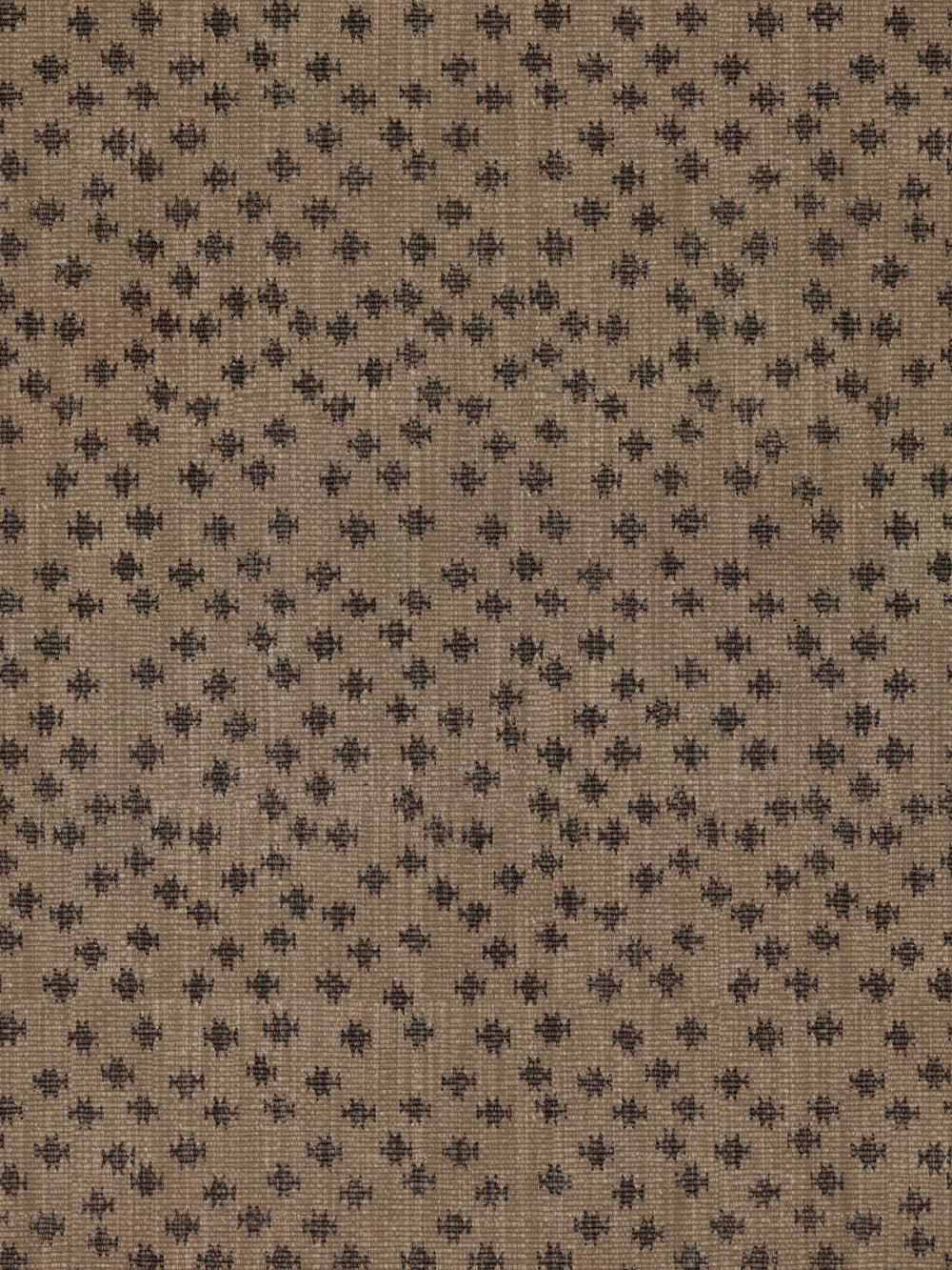 northstar star linen fabric by nathan turner brown