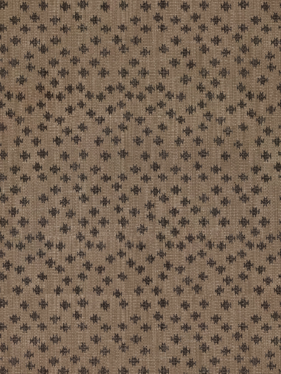northstar star linen fabric by nathan turner brown
