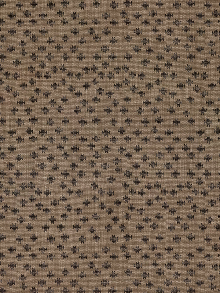 northstar star linen fabric by nathan turner brown