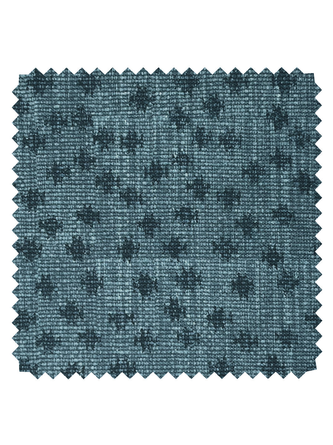 northstar star linen fabric by nathan turner dark blue