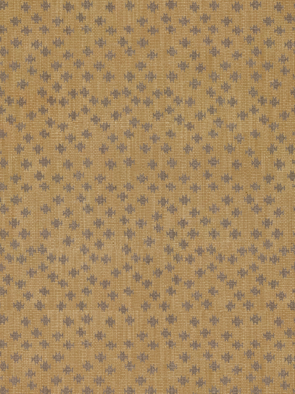 northstar star linen fabric by nathan turner mustard