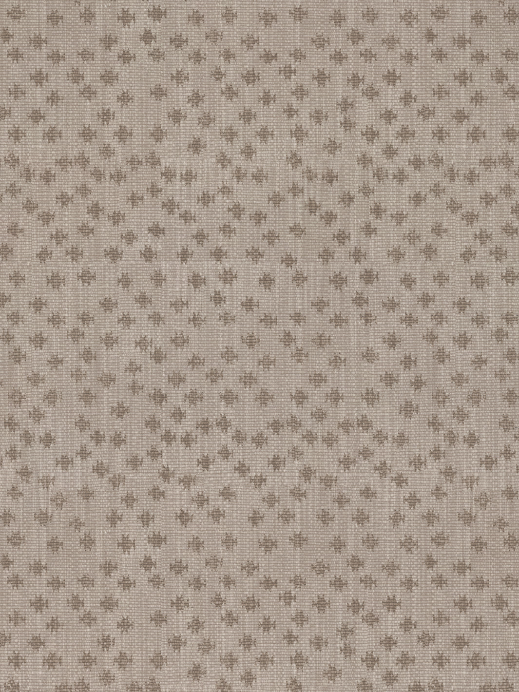 Northstar Star' Linen Fabric by Nathan Turner - Taupe