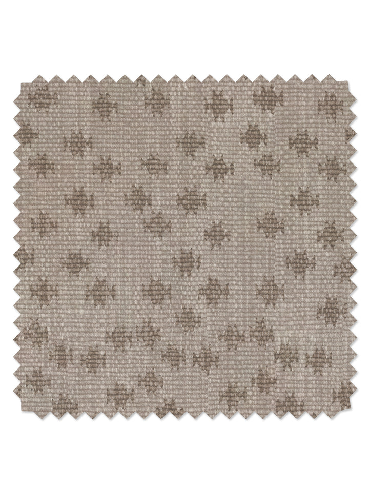 Northstar Star' Linen Fabric by Nathan Turner - Taupe