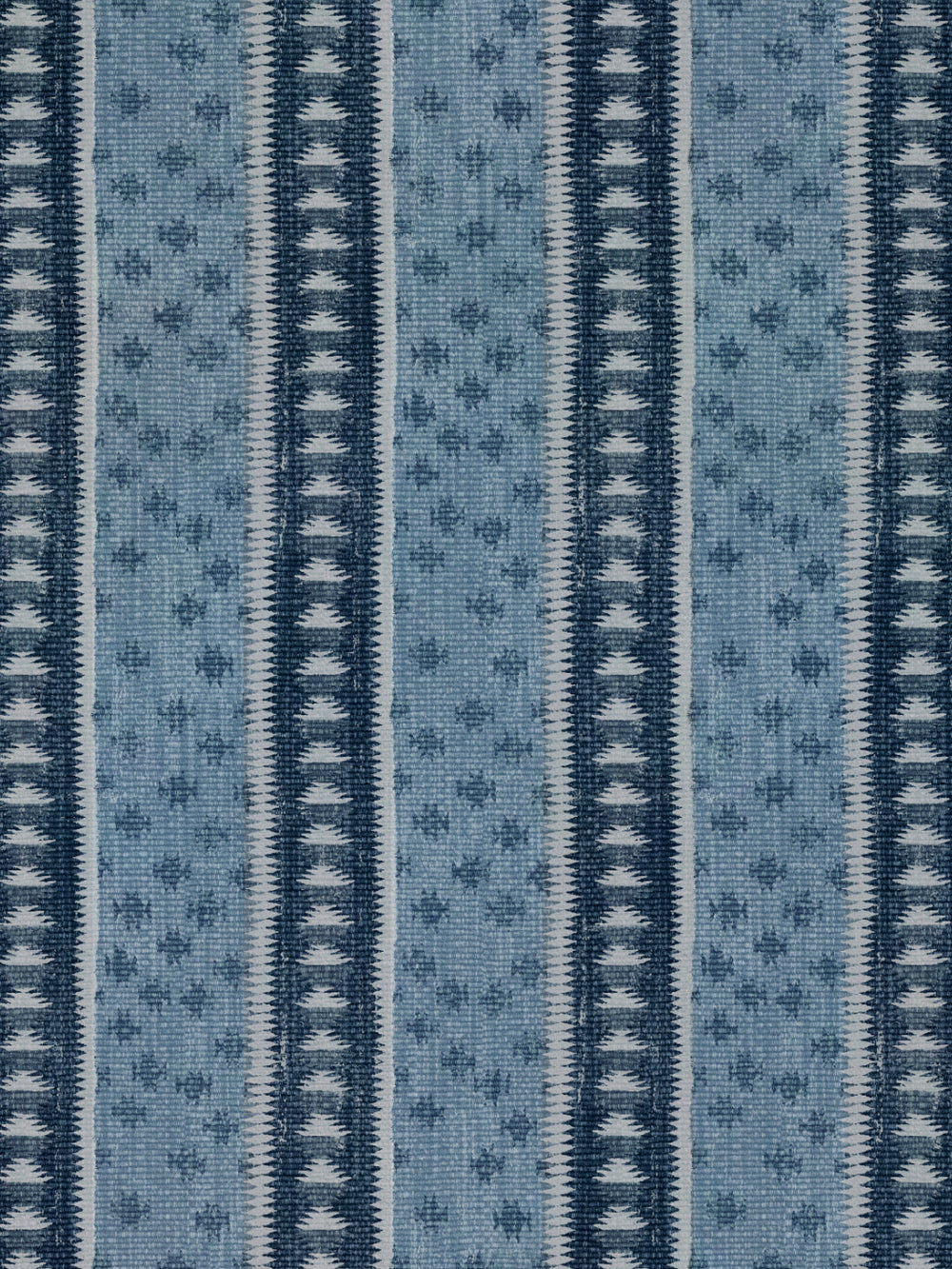 northstar stripe linen fabric by nathan turner blue