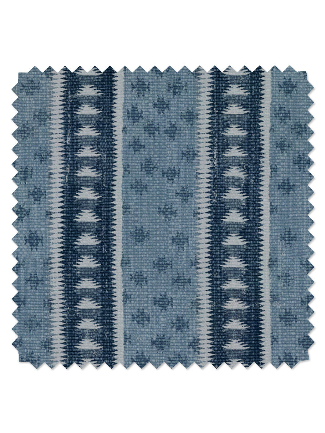 northstar stripe linen fabric by nathan turner blue