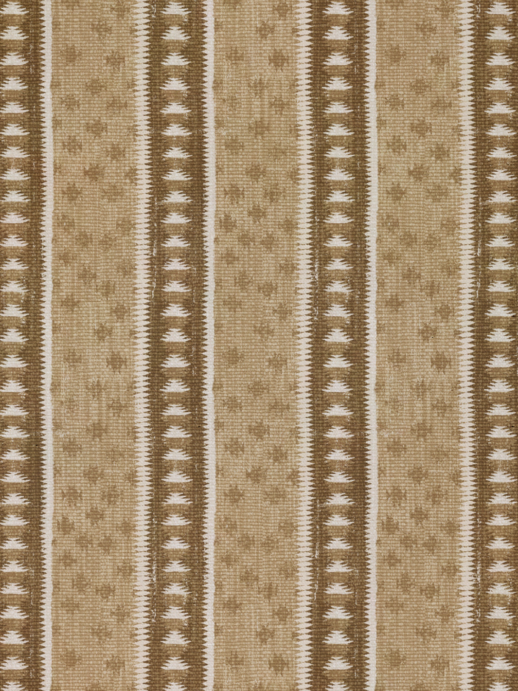 'Northstar Stripe' Linen Fabric by Nathan Turner - Gold