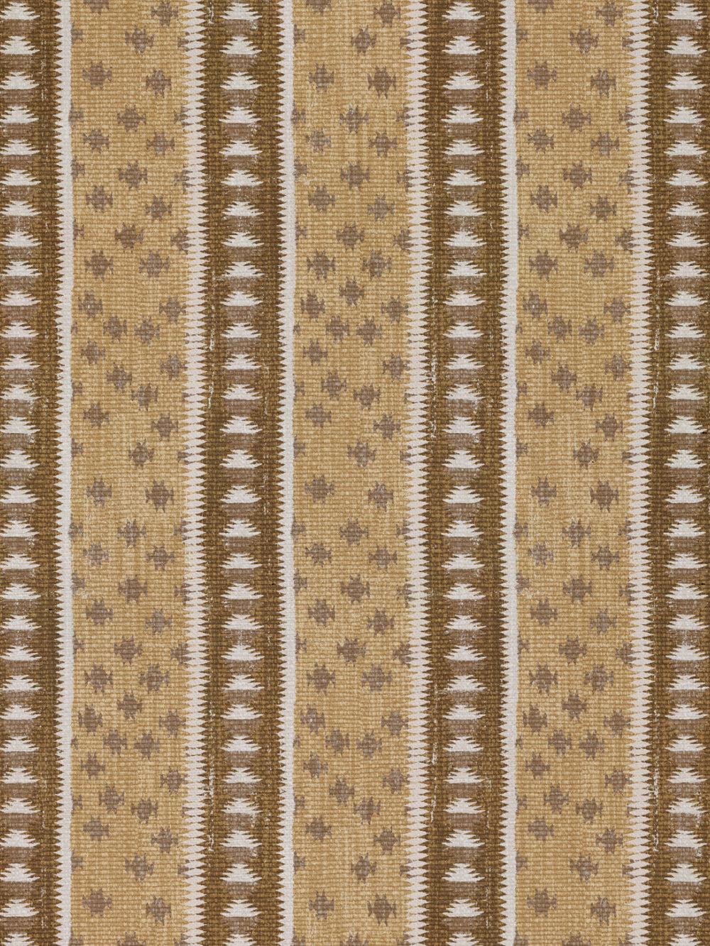 northstar stripe linen fabric by nathan turner mustard