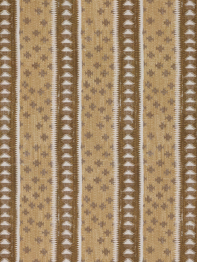 northstar stripe linen fabric by nathan turner mustard