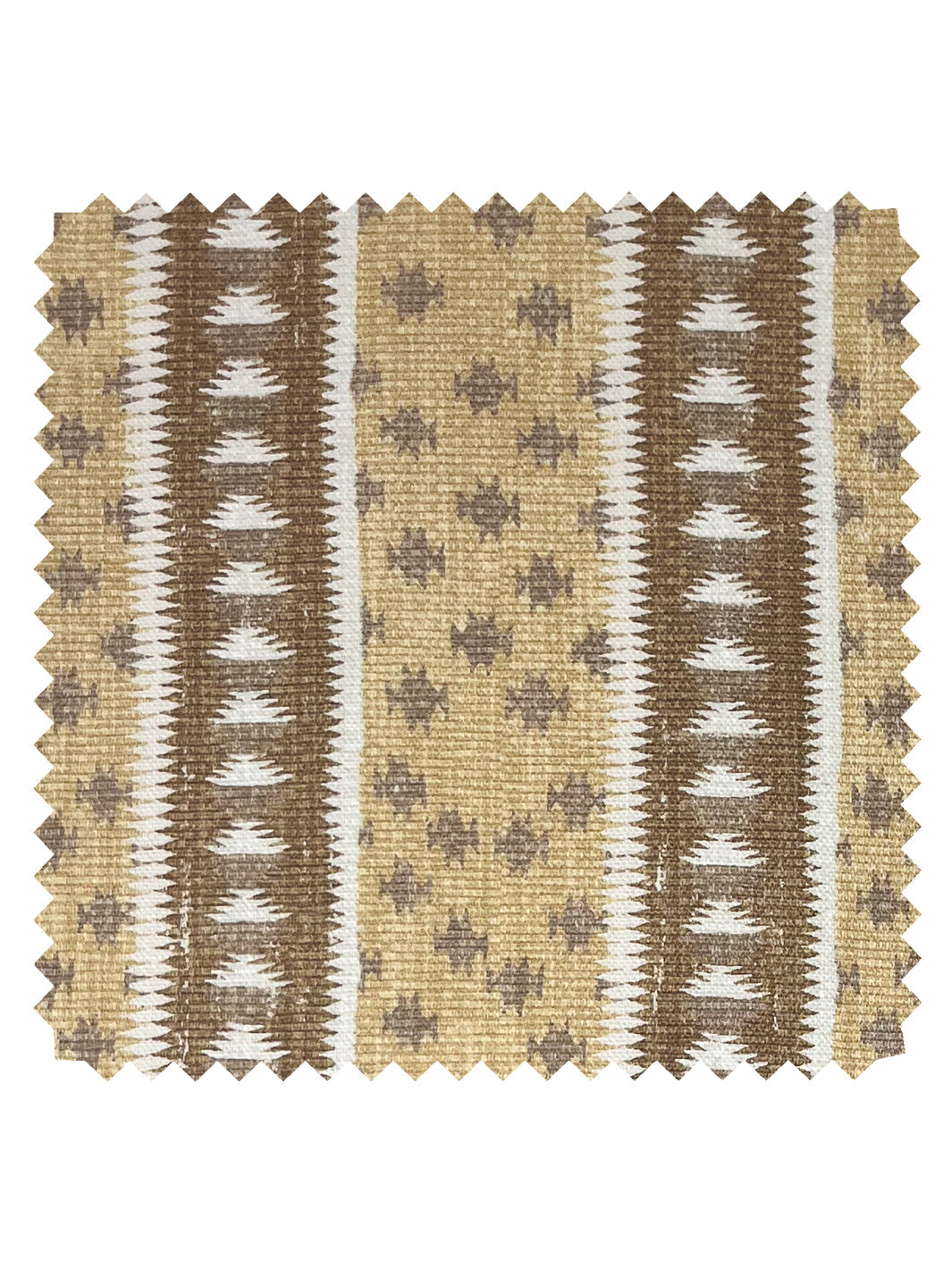 northstar stripe linen fabric by nathan turner mustard