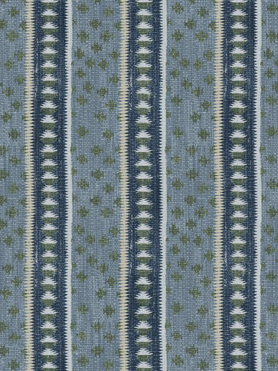 'Northstar Stripe' Wallpaper by Nathan Turner - Blue Green