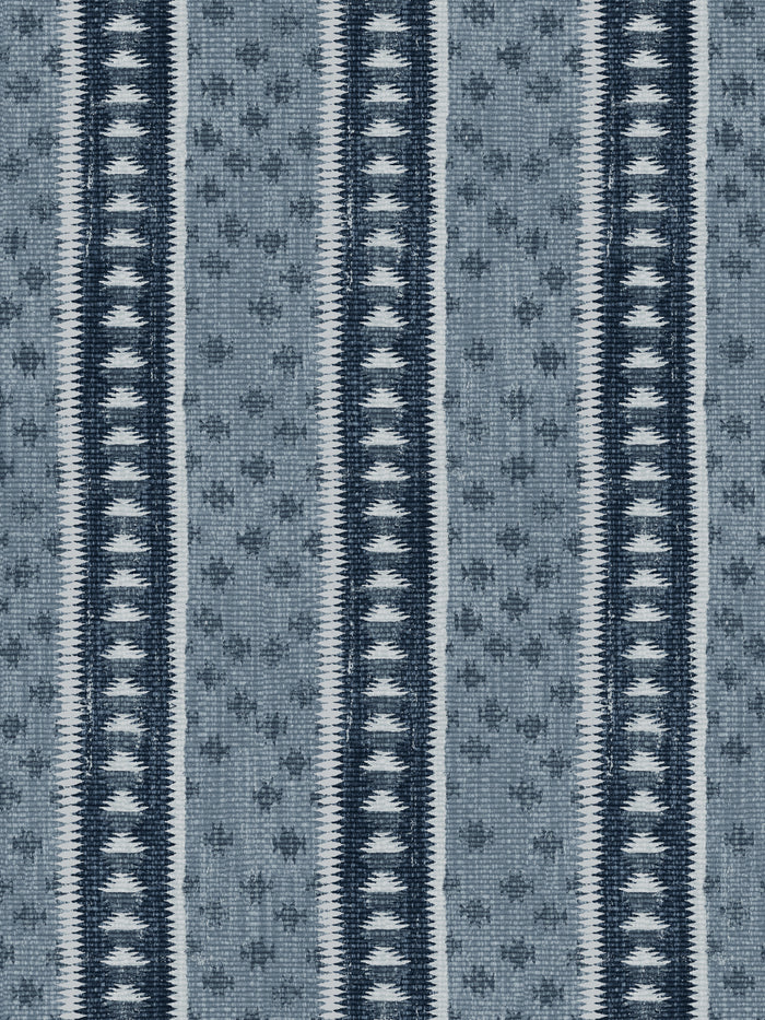 'Northstar Stripe' Wallpaper by Nathan Turner - Blue
