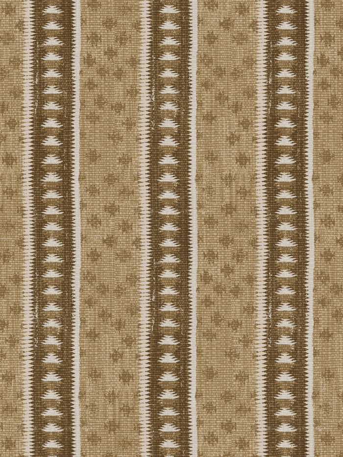 'Northstar Stripe' Wallpaper by Nathan Turner - Gold