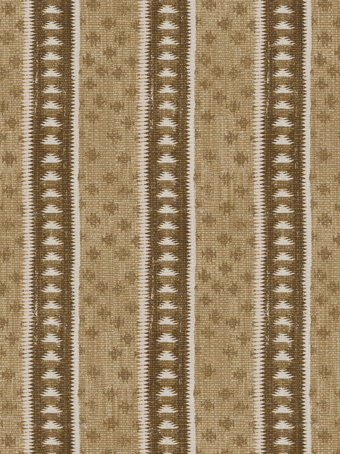 'Northstar Stripe' Wallpaper by Nathan Turner - Gold