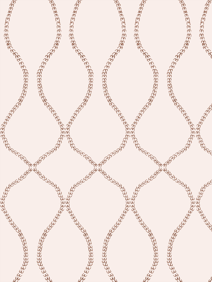 'Odette' Wallpaper by Wallshoppe - Toasted Cream