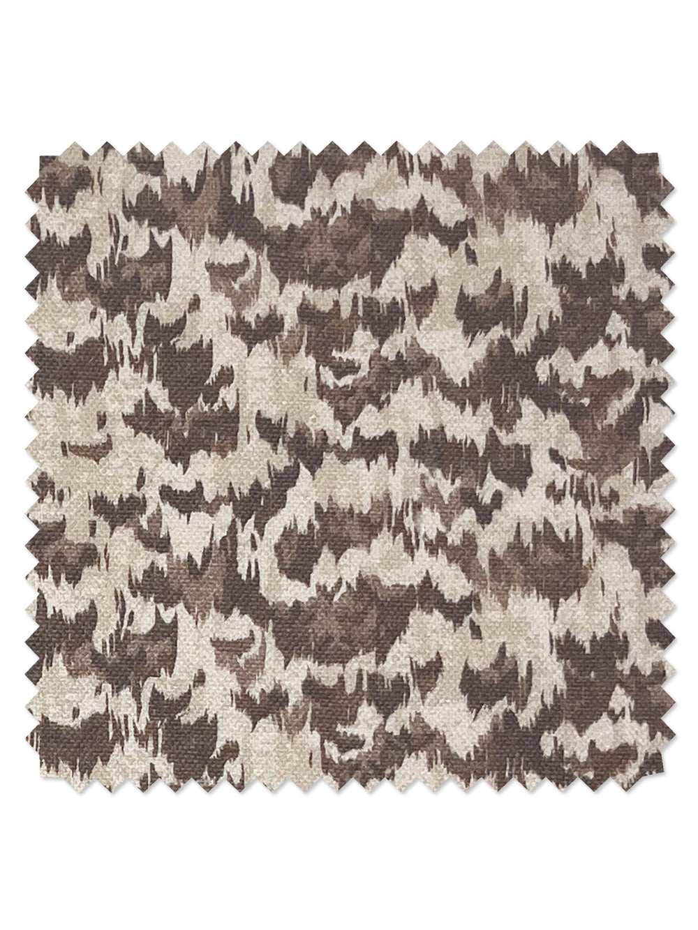 owl linen fabric by nathan turner brown