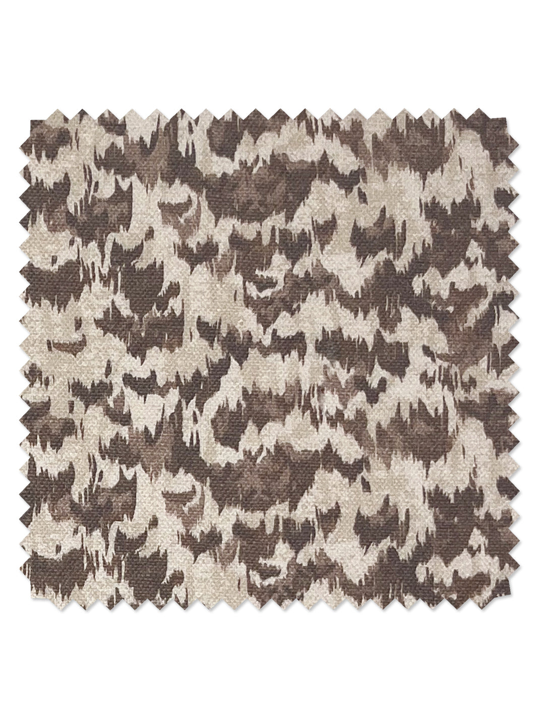 owl linen fabric by nathan turner brown